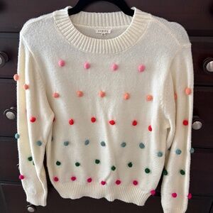 Size Small Jodiful Multi Color Bauble Sweater